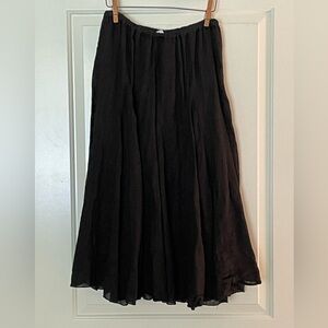 CP Shades Fanny skirt in black. 100% cotton with lining. NWOT